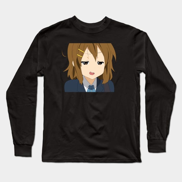 Yui Smug Long Sleeve T-Shirt by KokoroPopShop